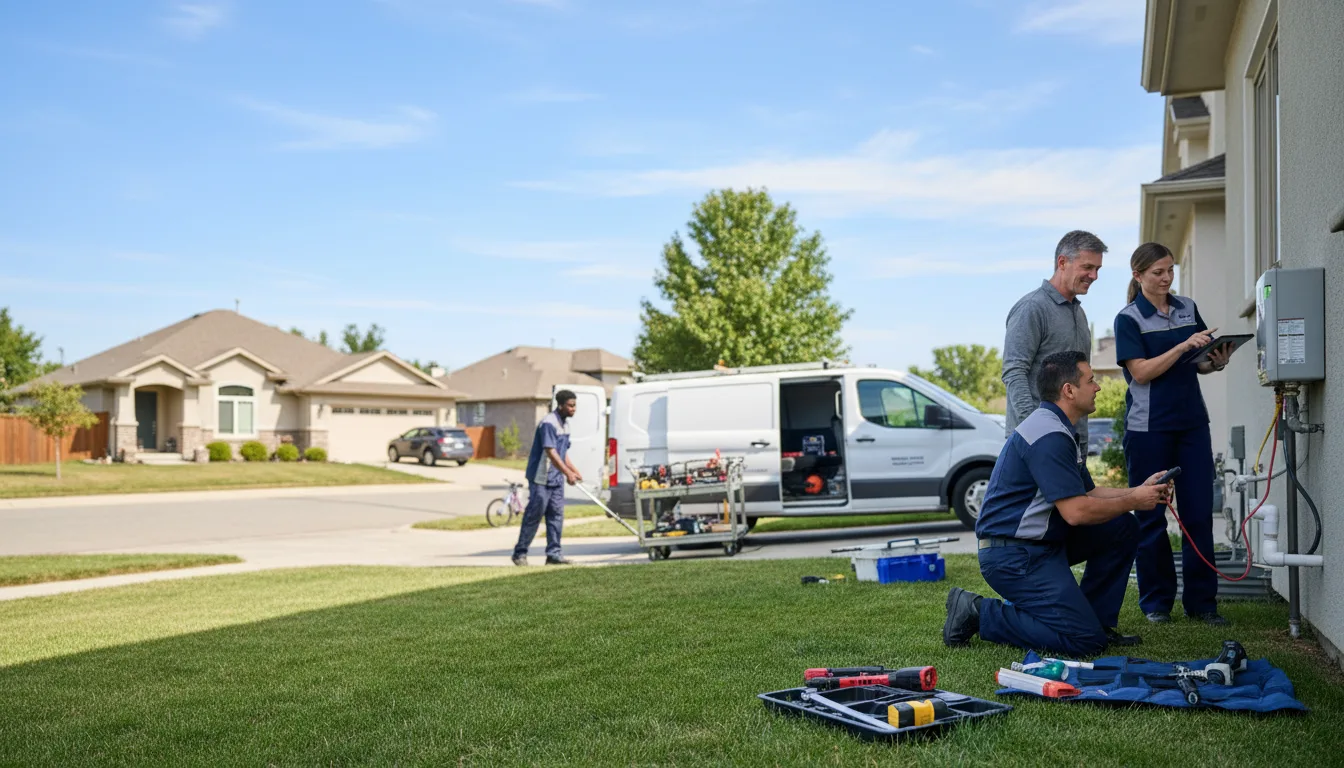 Tankless water heater service in Fort Gibson, OK